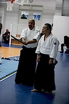 Suezawa Sensei ile Kılıç ve Jo Çalışması yaptık