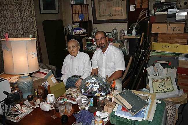 Saito Satoshi ( Japon Kobudo Federasyon başkanı) nı evinde ziyaret ettik