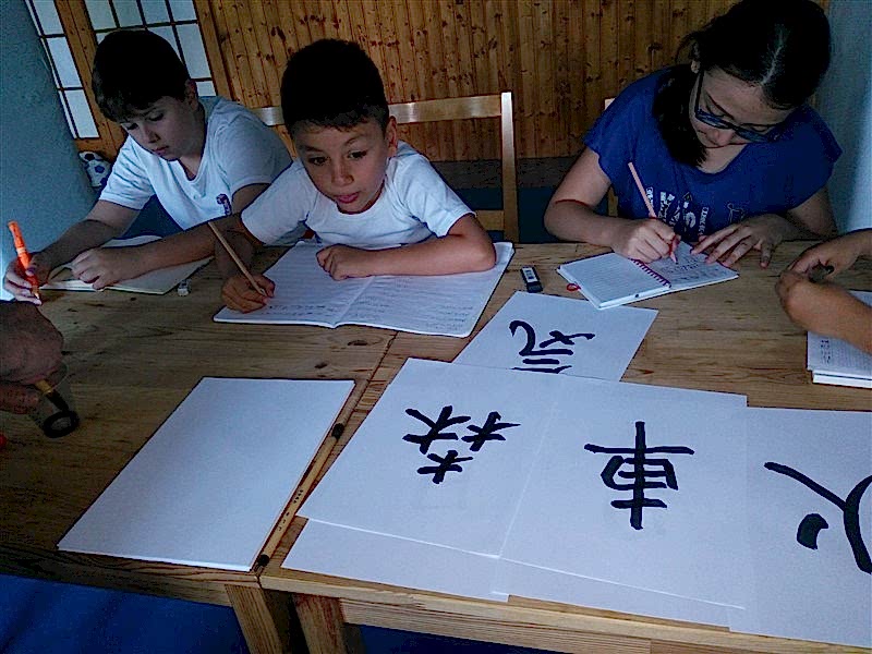 Çocuklar Japonca Öğrendi