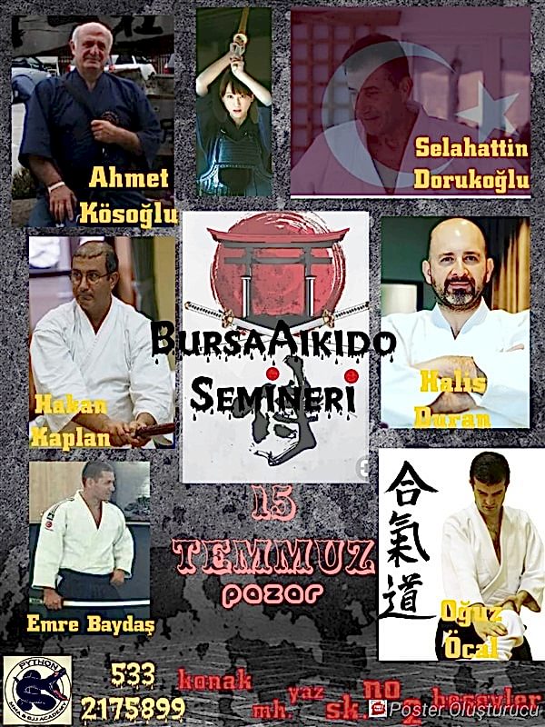 Bursa'da Aikido Semineri